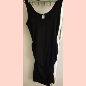 Black old navy maternity tank dress